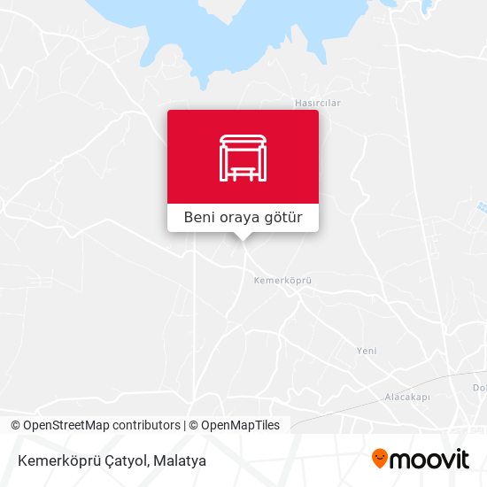 Kemerköprü Çatyol harita