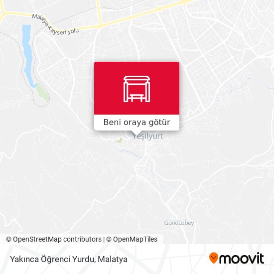 Yakınca Öğrenci Yurdu harita