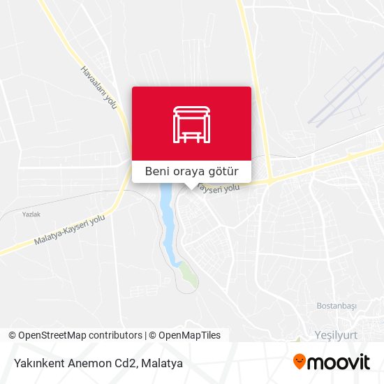 Yakınkent Anemon Cd2 harita