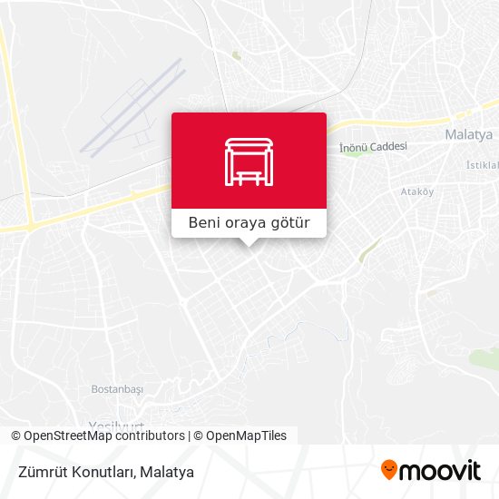 Zümrüt Konutları harita