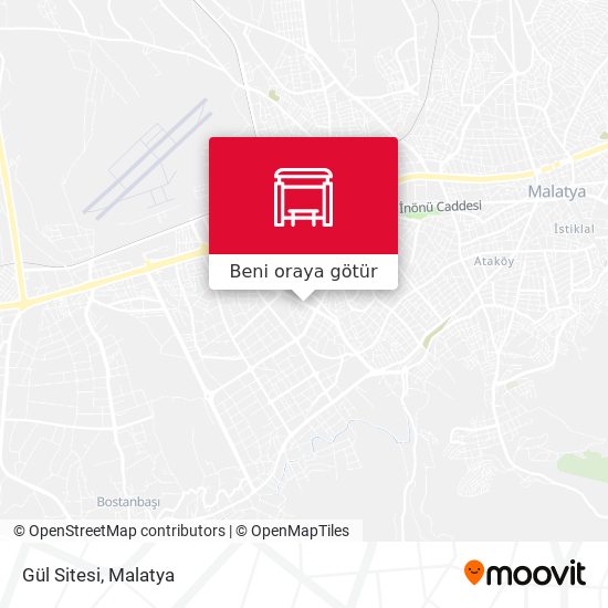 Gül Sitesi harita