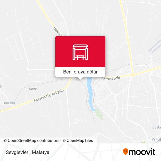 Sevgievleri harita