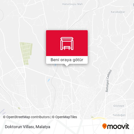 Doktorun Villası harita
