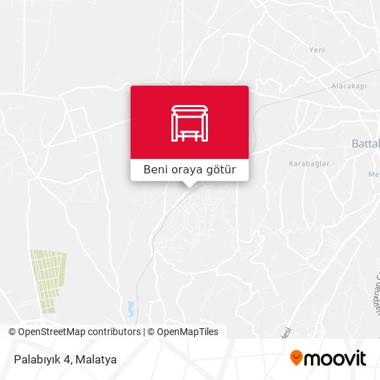 Palabıyık 4 harita