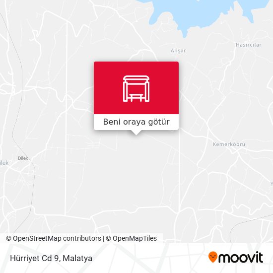 Hürriyet Cd 9 harita
