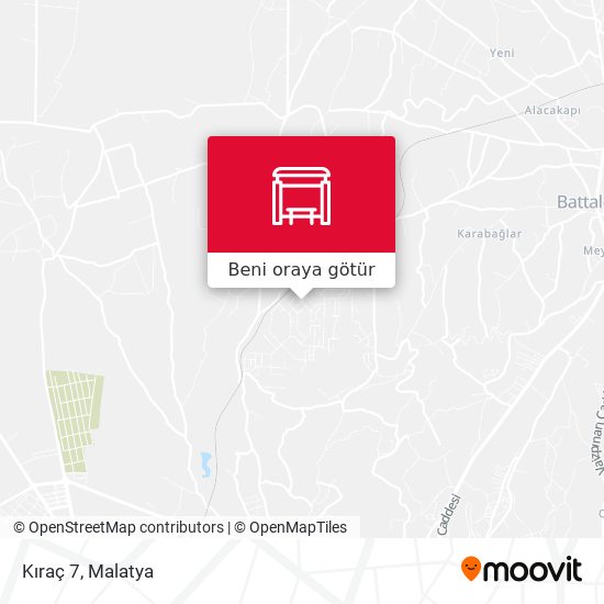 Kıraç 7 harita