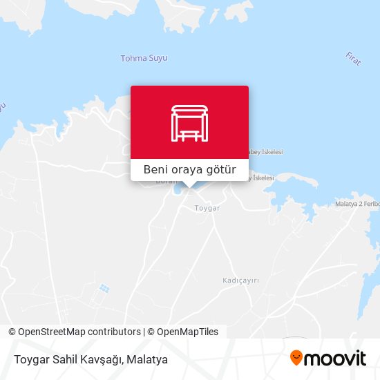 Toygar Sahil Kavşağı harita