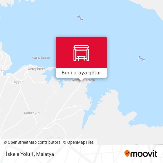 İskele Yolu 1 harita