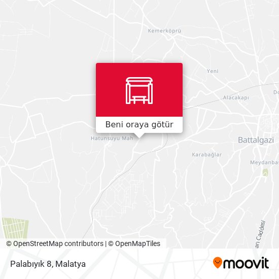 Palabıyık 8 harita