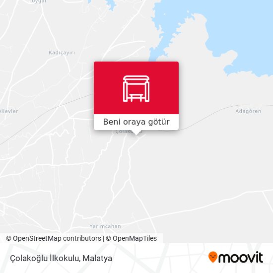 Çolakoğlu İlkokulu harita