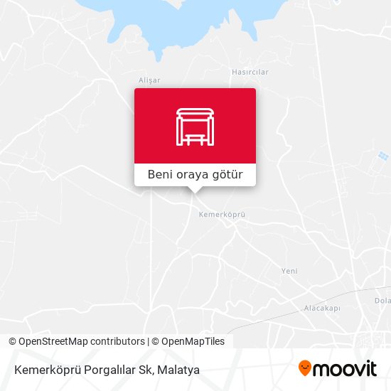 Kemerköprü Porgalılar Sk harita