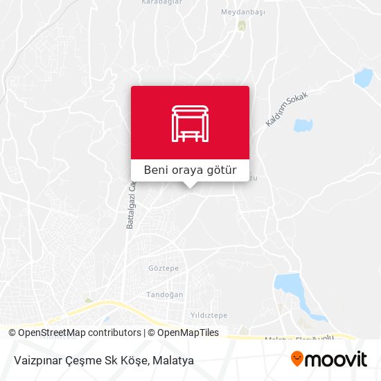 Vaizpınar Çeşme Sk Köşe harita