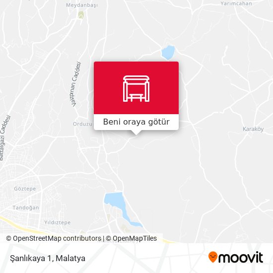 Şanlıkaya 1 harita