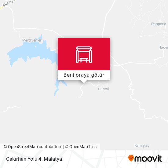 Çakırhan Yolu 4 harita