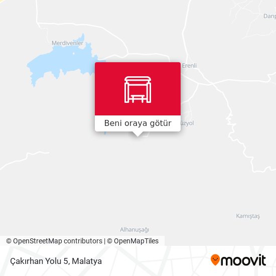 Çakırhan Yolu 5 harita