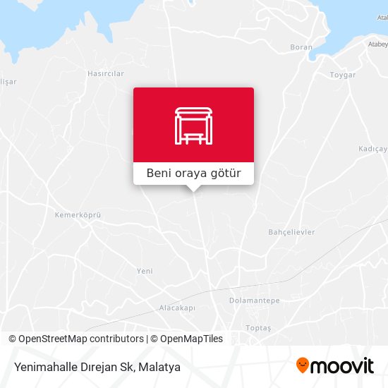 Yenimahalle Dırejan Sk harita