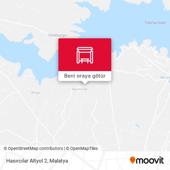 Hasırcılar Altyol 2 harita