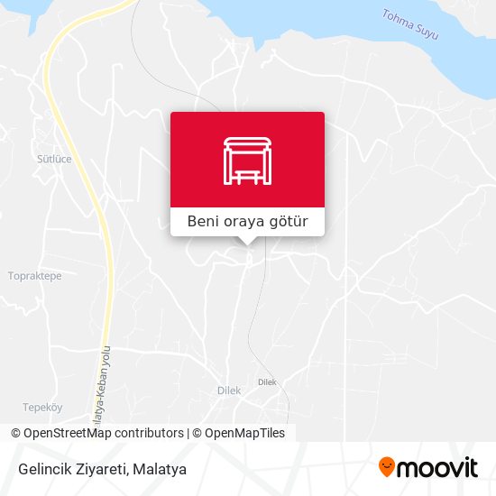 Gelincik Ziyareti harita