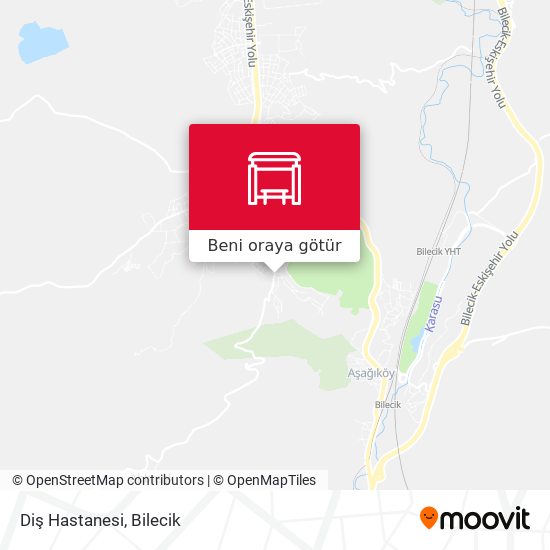 Diş Hastanesi harita