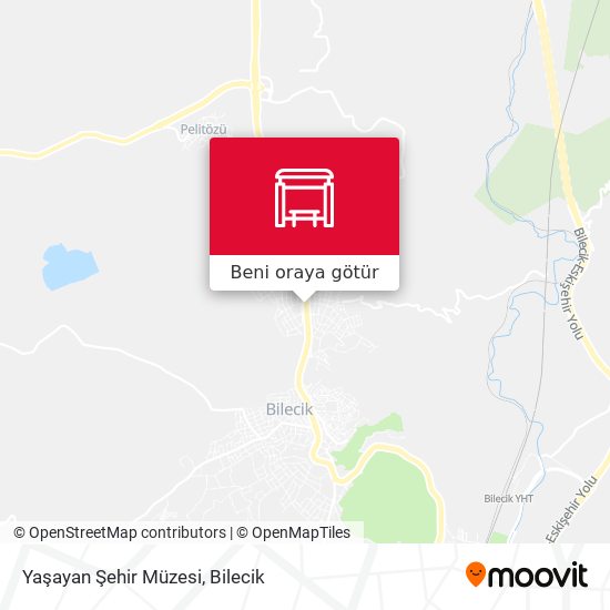 Yaşayan Şehir Müzesi harita