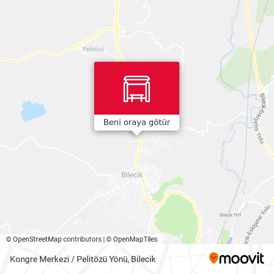 Kongre Merkezi / Pelitözü Yönü harita