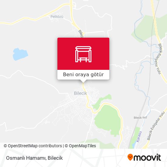 Osmanlı Hamamı harita