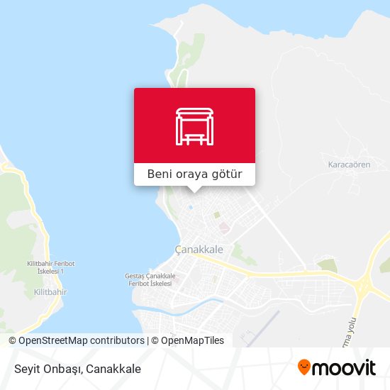 Seyit Onbaşı harita