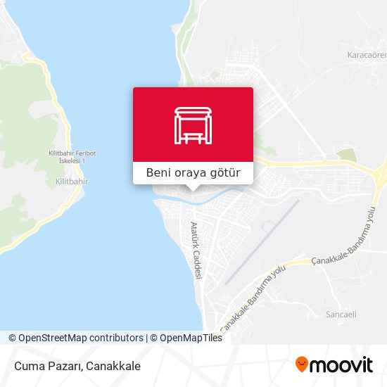 Cuma Pazarı harita