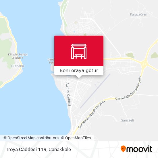 Troya Caddesi 119 harita