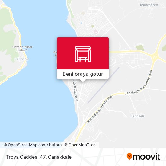 Troya Caddesi 47 harita