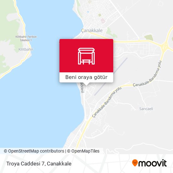 Troya Caddesi 7 harita