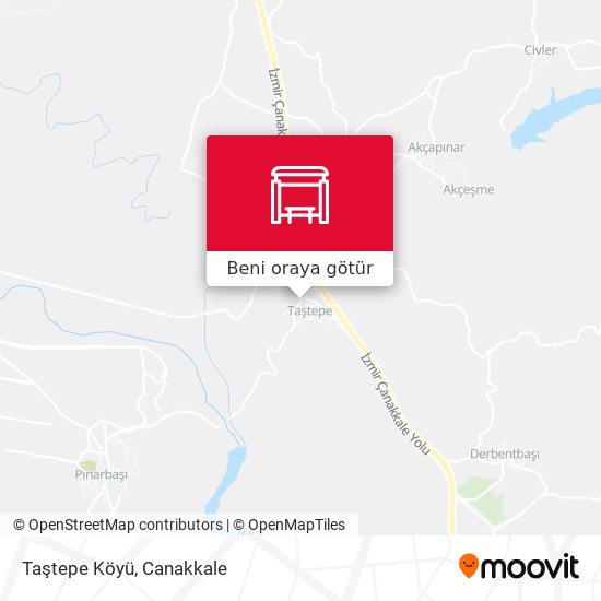 Taştepe Köyü harita