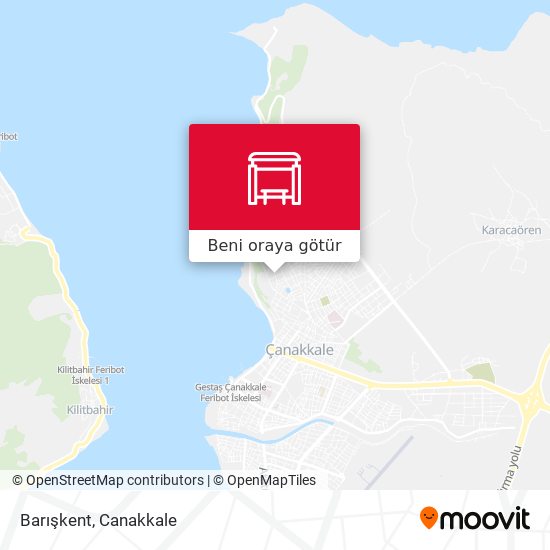 Barışkent harita