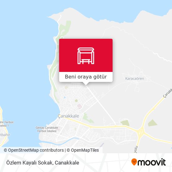 Özlem Kayalı Sokak harita