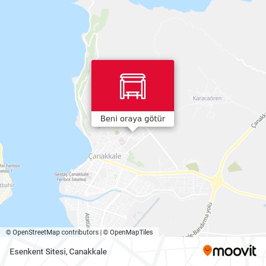 Esenkent Sitesi harita
