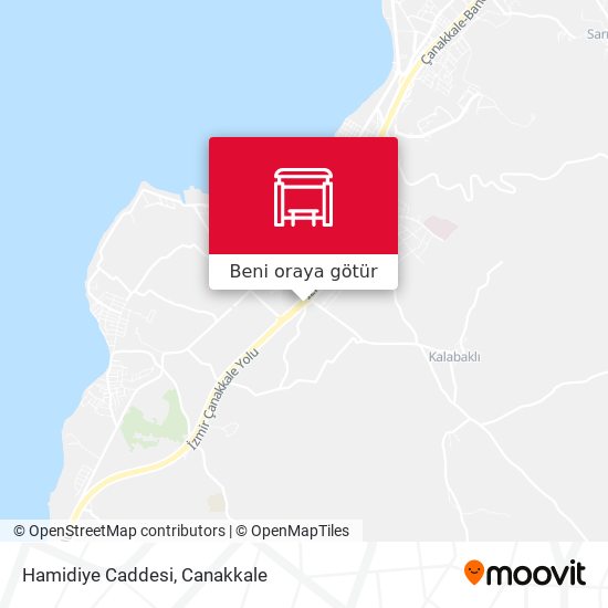 Hamidiye Caddesi harita