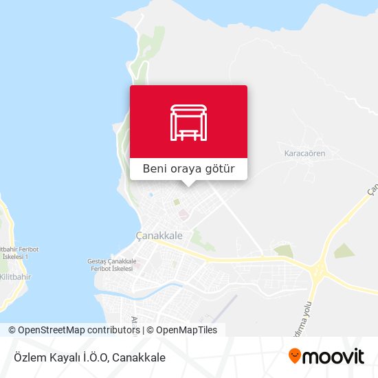 Özlem Kayalı İ.Ö.O harita