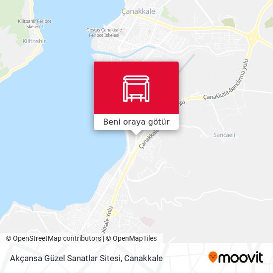 Akçansa Güzel Sanatlar Sitesi harita