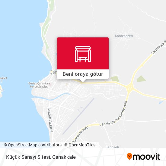 Küçük Sanayi Sitesi harita