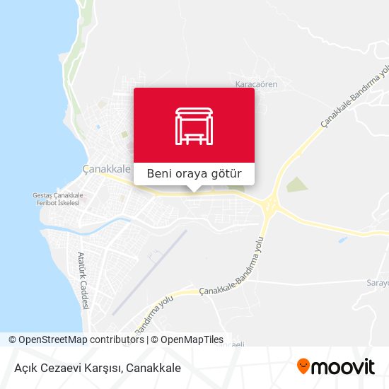 Açık Cezaevi Karşısı harita
