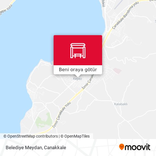 Belediye Meydan harita