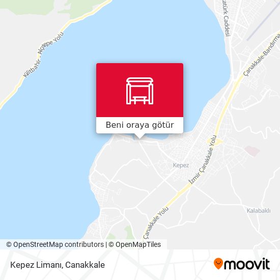 Kepez Limanı harita