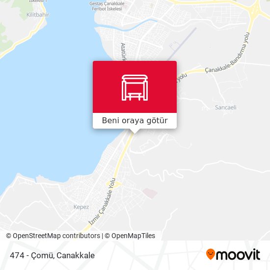 474 - Çomü harita