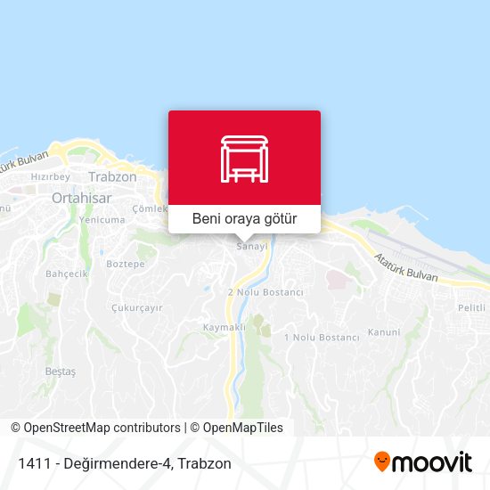 1411 - Değirmendere-4 harita