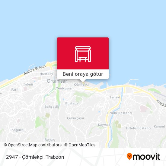 2947 - Çömlekçi harita