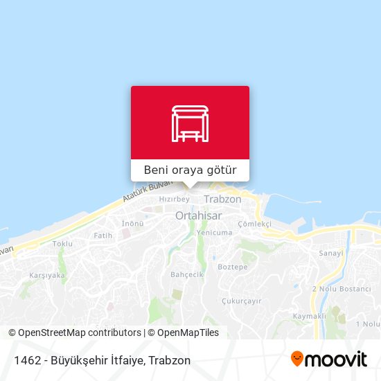 1462 - Büyükşehir İtfaiye harita