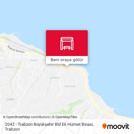2042 - Trabzon Büyükşehir Bld Ek Hizmet Binası harita