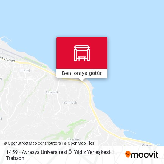 1459 - Avrasya Üniversitesi Ö. Yıldız Yerleşkesi-1 harita