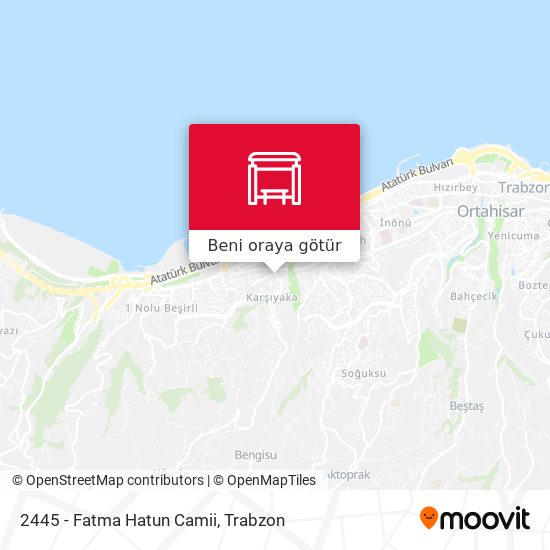 2445 - Fatma Hatun Camii harita