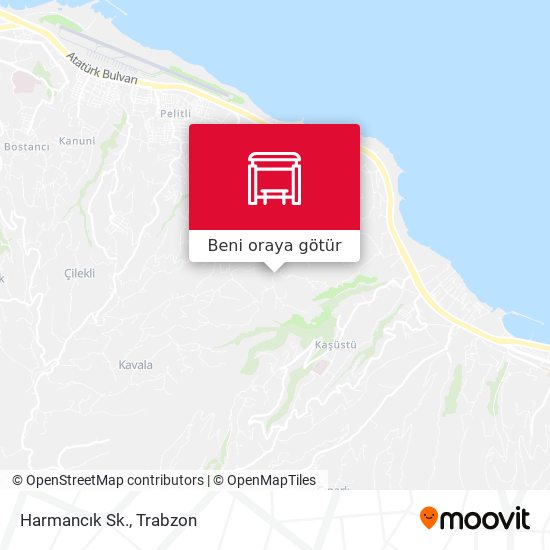 Harmancık Sk. harita